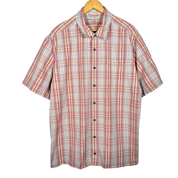5.11 TACTICAL Classic Plaid Covert Button Down Short Sleeve Shirt - Picture 8 of 8